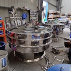 Dust Cleaning Vibratory Screening Machine For Sifting Fine Powder Carob