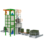 High Efficiency Automatic Batch Weighing System With Bulk Bag Discharger For Chemical Food