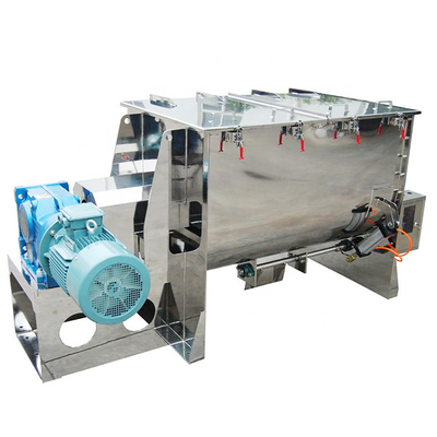 Stainless Steel 304 Ribbon Blender Machine Powder Paint Screw Drum Mixer
