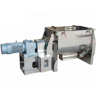 Stainless Steel 304 Ribbon Blender Machine Powder Paint Screw Drum Mixer