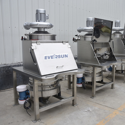 Automatic High Speed Carbon Steel Bag Dump Station For Cement Sand Granule