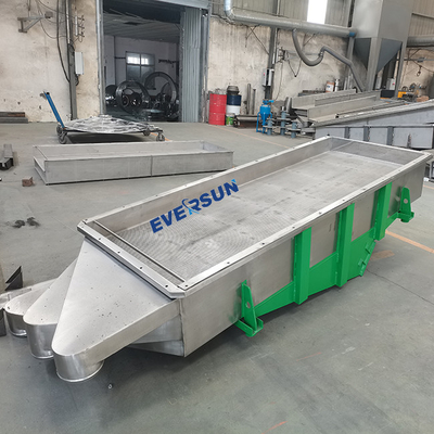 Pharmaceutical And Chemical Industry Linear Vibrating Sieve Sifter With 2 Motors