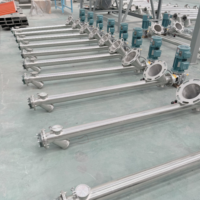 Clean and Pollution-Free Material Transportation with Auger Screw Conveyor