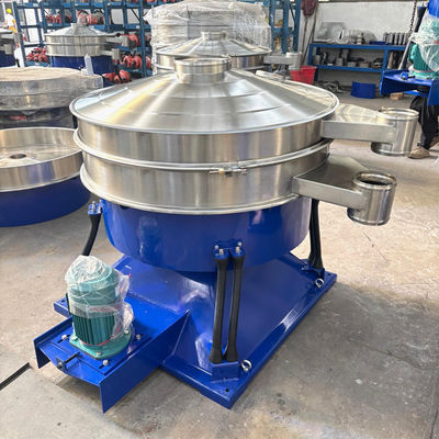 Ceramic powder material vibrating separation screening machine, imitating manual shaking powder impurity removal vibrating screen