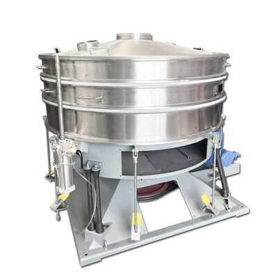 Tumbler Screening Machine Designed for Easy Maintenance and Gentle Screening of Fragile Fine and Sticky Materials in Industry