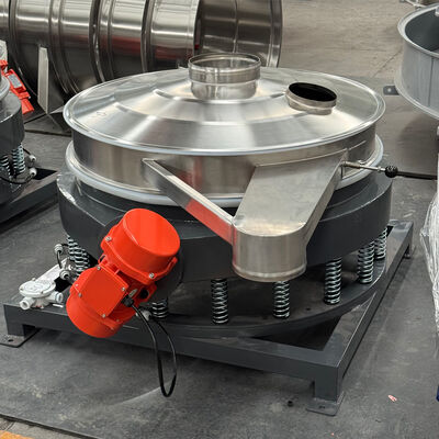 Stainless Steel Vibratory Screening Machine for Continuous Production with Easy Maintenance and Simple Structure