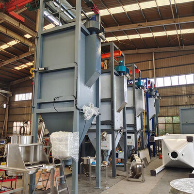 Bulk Bag Unloader Designed for Automated and Dust Free Unloading of Ton Bags in Powder and Granular Material Processing