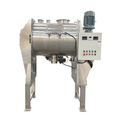 خلاط المنجم من الفولاذ المقاوم للصدأ مع نظام تحكم PLC والفراغ الهوائي للخليط الصناعي