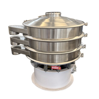 آلة غربلة اهتزازية مناسبة للصناعات الكيميائية والغذائية والتعدين، توفر الغربلة وإزالة الشوائب