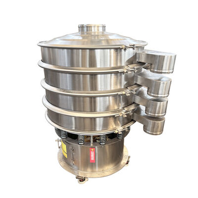 آلة الفحص الاهتزازية ذات مسار حركة ثلاثي الأبعاد لفحص المواد الحبيبية والمسحوقة