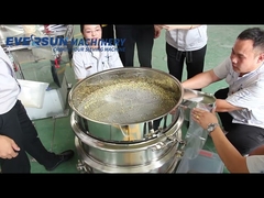 قطر 1500mm الفولاذ الكربوني / الفولاذ المقاوم للصدأ الشاشة الدائرية الاهتزاز