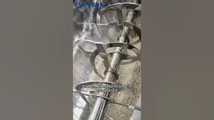 الخلاط المزدوج: مساعدة قوية لخلط الأغذية بشكل موحد وتفريغها بكفاءة